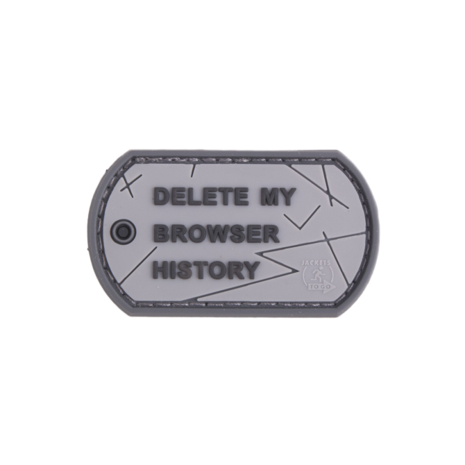 Naszywka JTG 3D Rubber Patch - Browser History Dog Tag