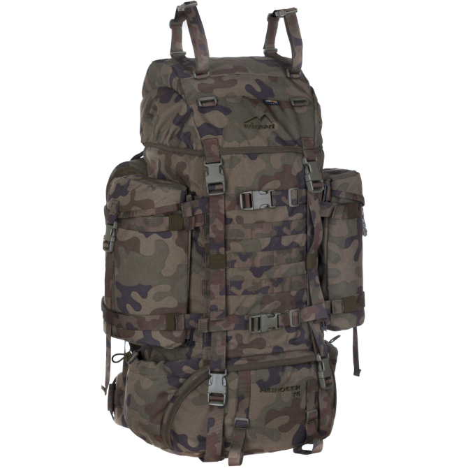 Plecak Wisport Reindeer 75l Full Camo - PL Woodland / wz.93