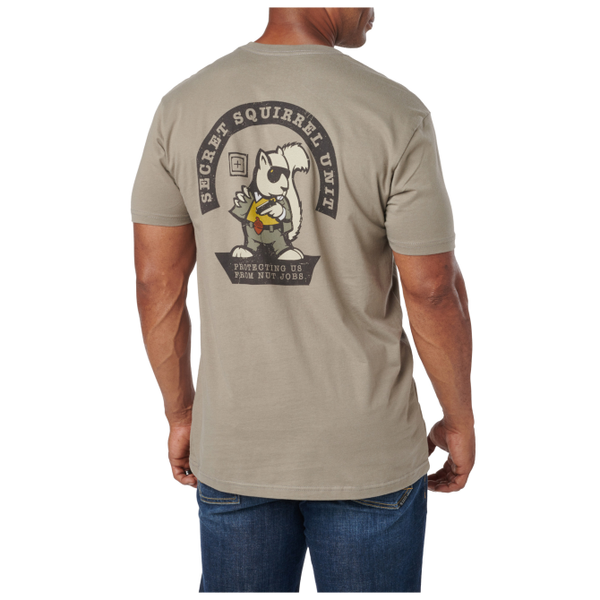 Koszulka 5.11 Secret Squirrel T-shirt - Tan (41242ZR)