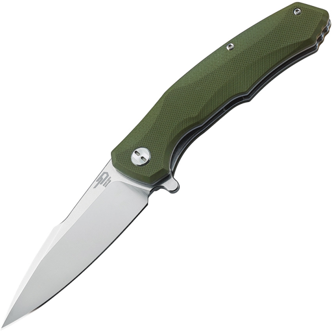 Nóż Składany Bestech Warwolf G10 - Green (BG04B)