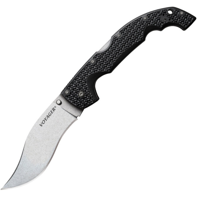 Nóż Składany Cold Steel Voyager XL Vaquero Plain Edge (29AXV)