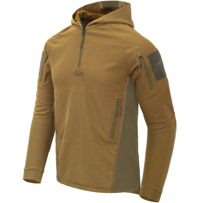 Bluza Helikon Range Hoodie - TopCool - Coyote / Adaptive Green