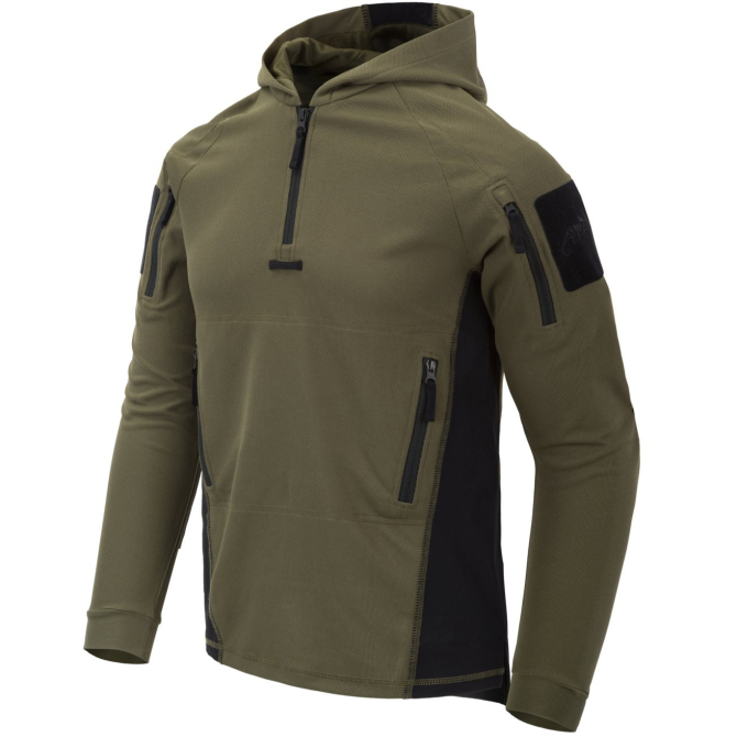 Bluza Helikon Range Hoodie - TopCool - Olive Green / Czarny