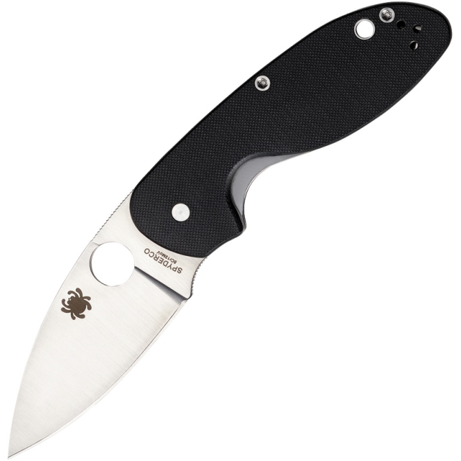 Nóż Spyderco Efficient Black G10 Plain Edge (C216GP)