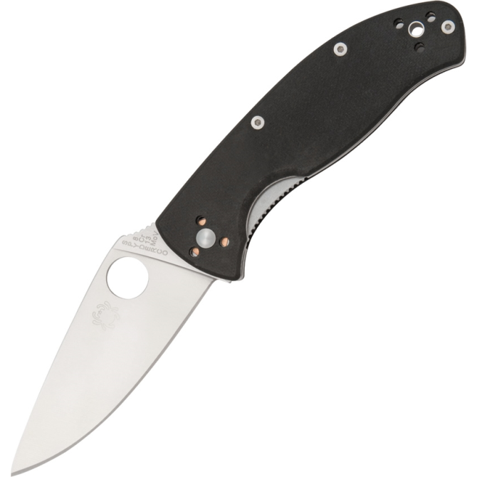 Nóż Spyderco Tenacious G10 Black Plain Edge (C122GP)