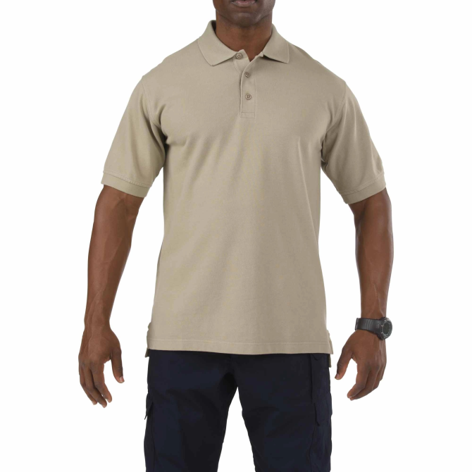 Koszulka 5.11 Professional Polo Short Sleeve - Silver Tan (41060-160)