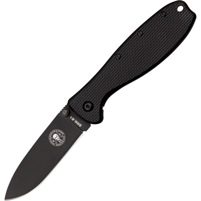 Nóż Składany ESEE Zancudo D2 - Black / Black  (BRKR2B)