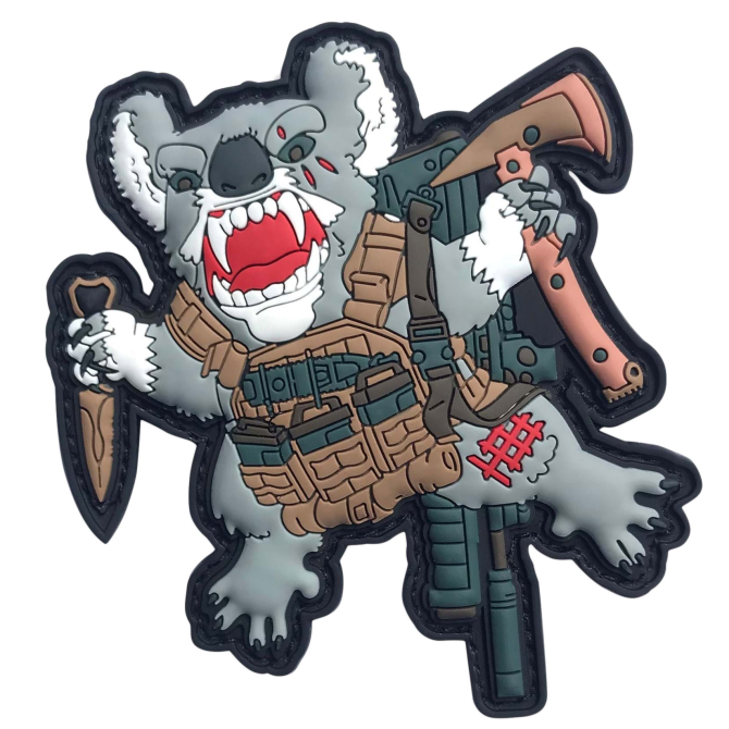 Naszywka Halfbreed Blades Drop Bear 2020 Morale Patch