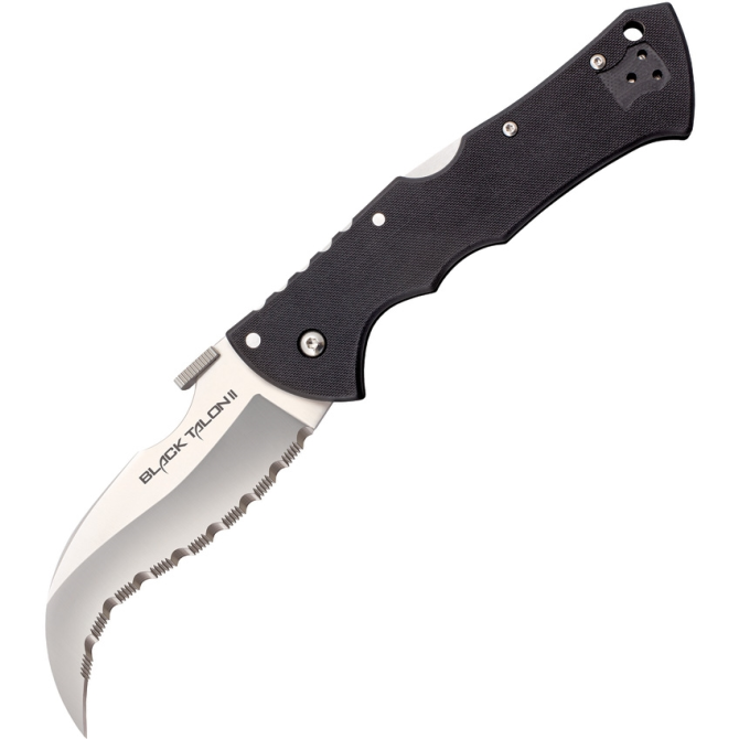 Nóż Składany Cold Steel Black Talon II Serrated S35VN (CS22BS)