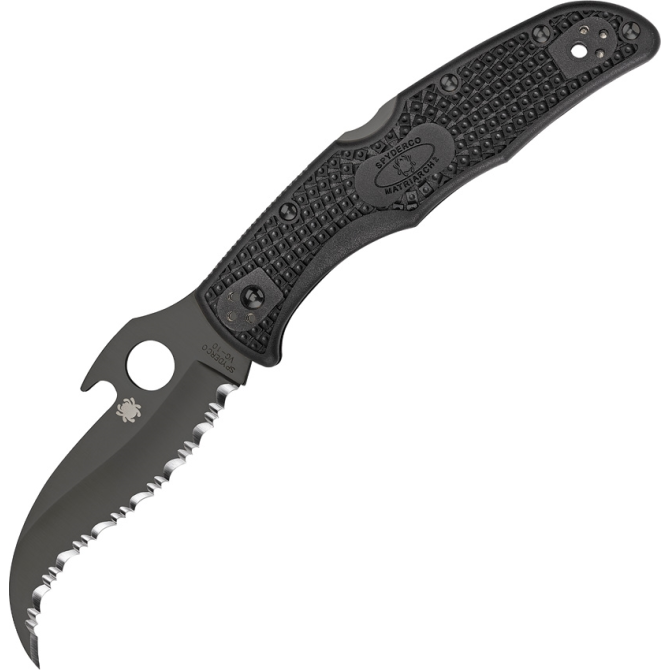 Nóż Spyderco Matriarch 2 Emerson Opener - Black (12SBBK2W)