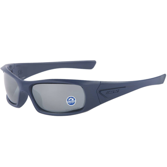 Okulary balistyczne ESS 5B Matte Navy / Polarized Mirrored Gray Lenses - EE9006-19