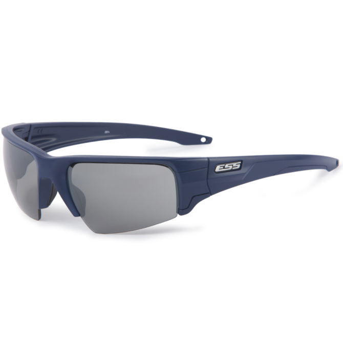 Okulary balistyczne ESS Crowbar Matte Navy - Mirrored Gray Lenses - EE9019-13