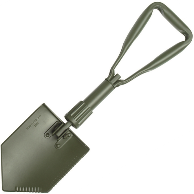 Saperka Składana Mil-Tec German Trifold Shovel With Pouch Oliwkowa (1552010)