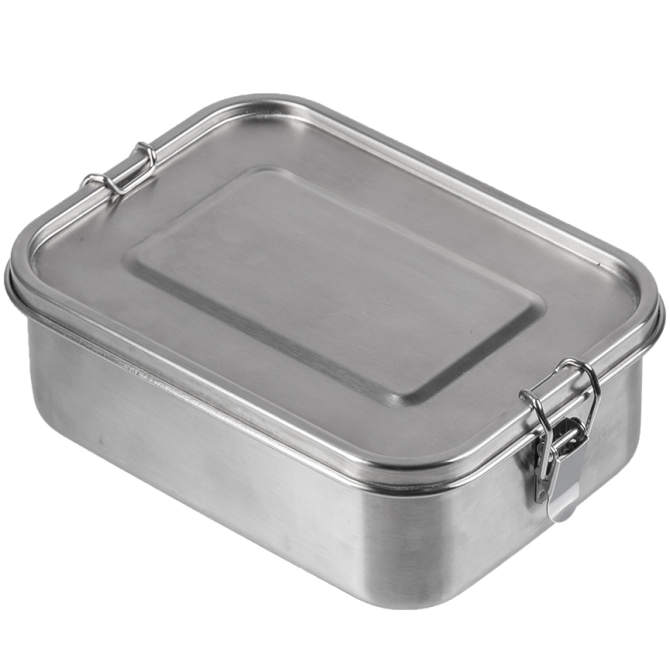 Pojemnik Mil-Tec Stainless Steel Lunchbox Plus 18 cm (14674400)