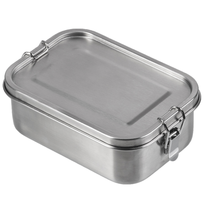 Pojemnik Mil-Tec Stainless Steel Lunchbox Plus 16 cm (14674300)