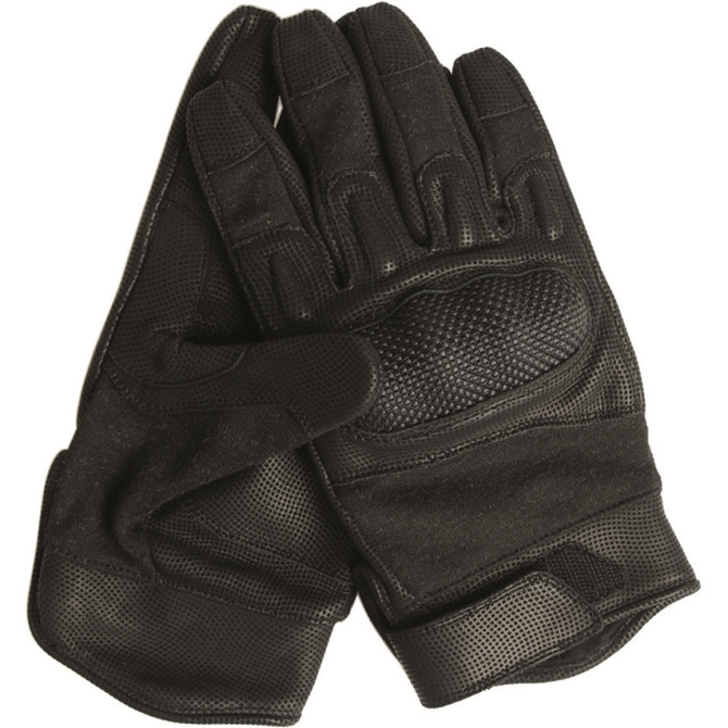 Rękawice Taktyczne Mil-Tec Nomex Action Gloves - Czarne (12520202)