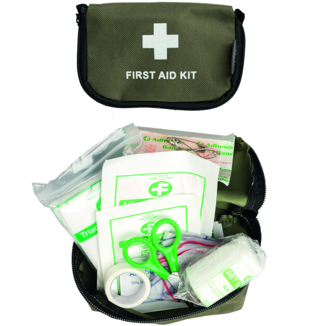 Apteczka Mil-Tec First Aid Kit Small - Oliwkowa (16026000)