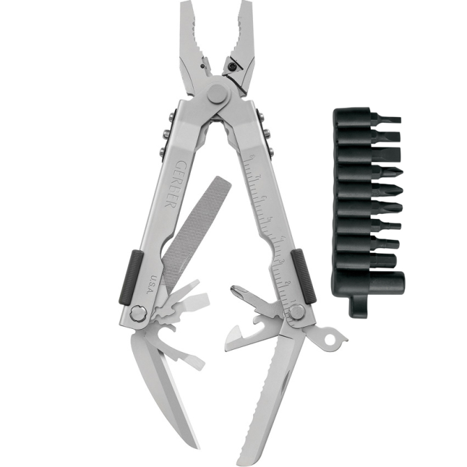 Multitool Gerber Multi-Piler 600 Bluntnose With Tool Kit - Stainless (07510G)