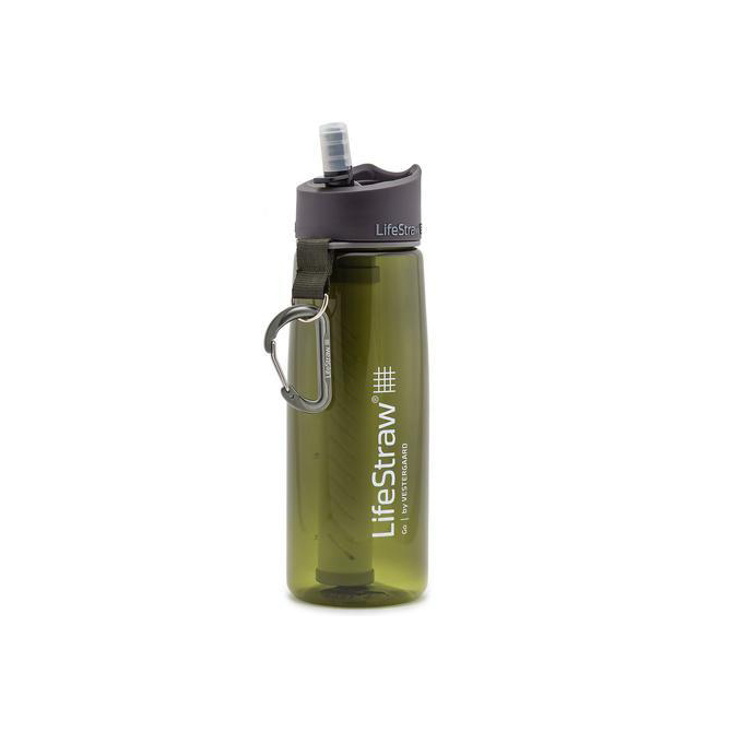 Butelka z filtrem do wody LifeStraw Go Water Filter Bottle - 650 ml - Zielona