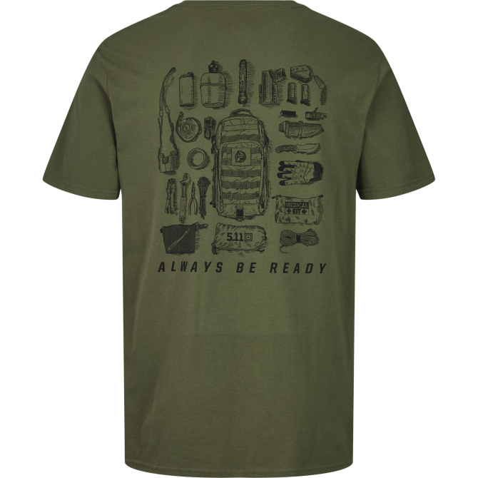 Koszulka 5.11 Load Out T-shirt - Military Green (76064-225)