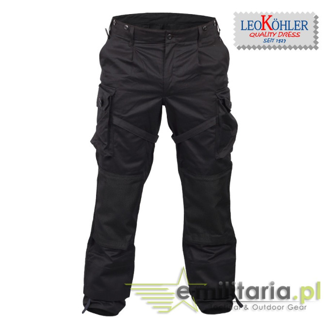 Spodnie Leo Köhler KSK Combat Pants - Czarne