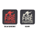 Naszywka JTG 3D Rubber Patch - Firefighter