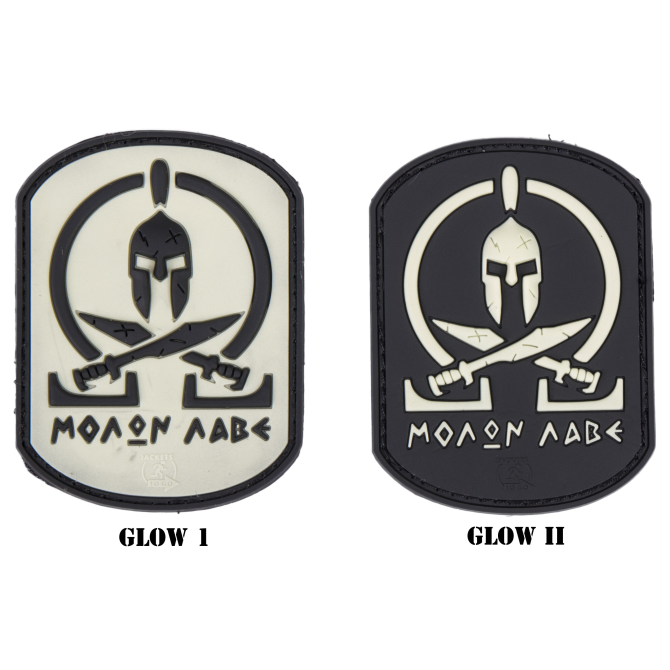 Naszywka JTG 3D Rubber Patch - Molon Labe Glow