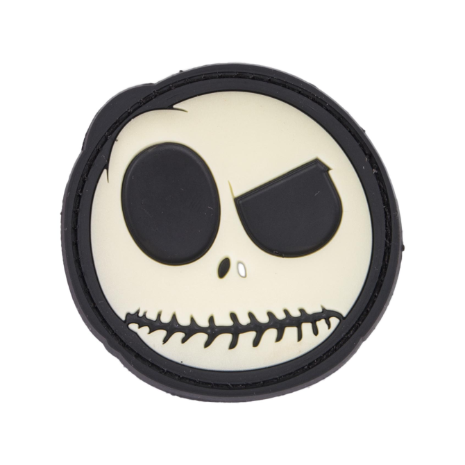 Naszywka JTG 3D Rubber Patch - Nightmare Smiley Glow