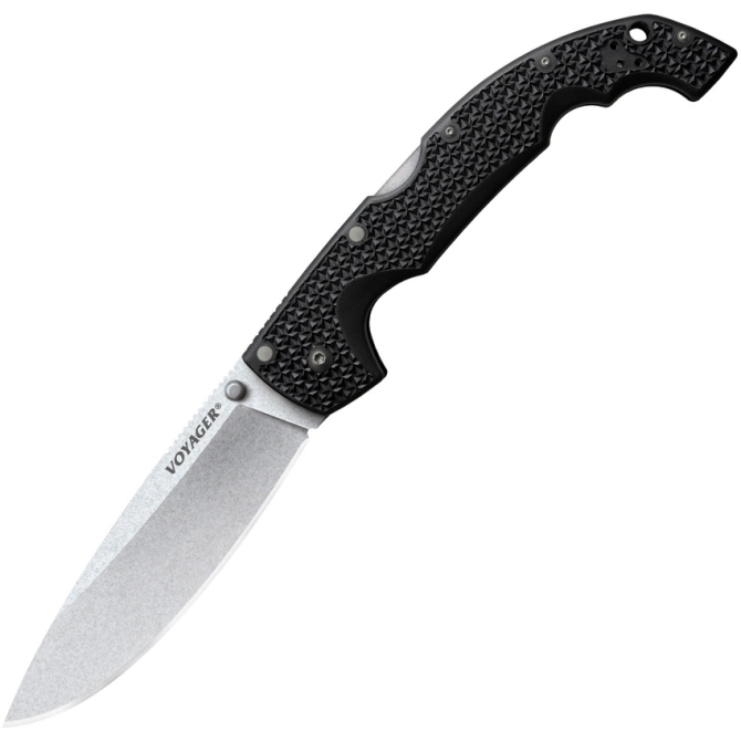 Nóż Składany Cold Steel Voyager XL Drop Point Plain Edge (29AXB)