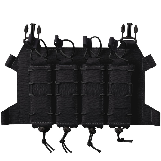 Panel Direct Action Skeletonized Quad SMG Flap - Czarny