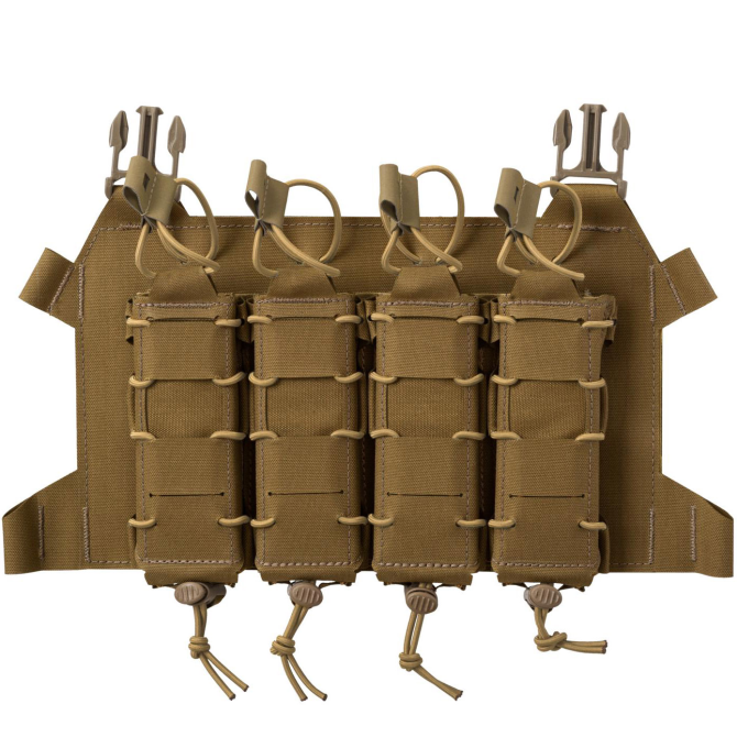 Panel Direct Action Skeletonized Quad SMG Flap - Coyote