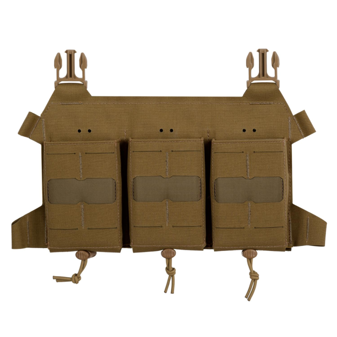 Panel Direct Action Skeletonized Triple Rifle Flap Flap - Coyote