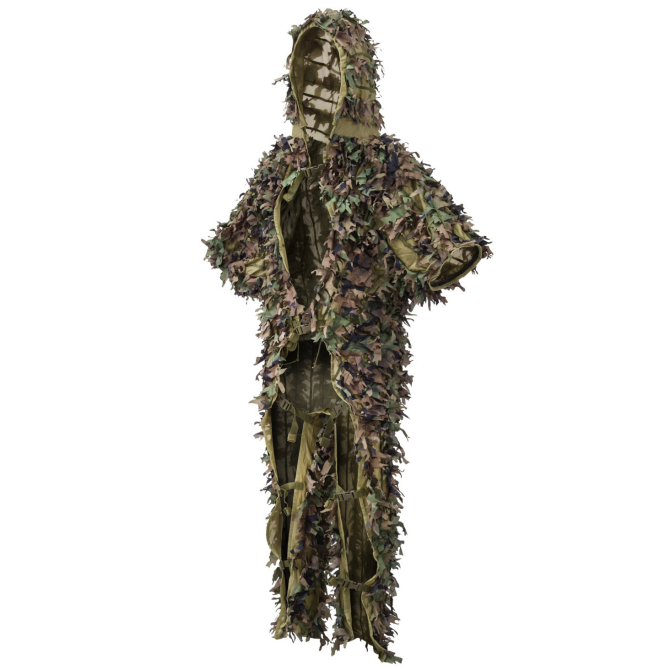 Zestaw Maskujący Helikon Leaf Ghillie Set - US Woodland