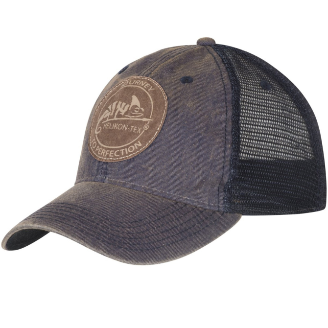 Czapka Bejsbolówka Helikon Trucker DWC Cap - Dirty Washed Navy / Navy