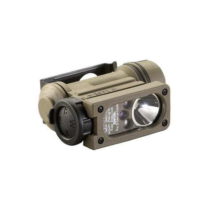 Latarka Streamlight Sidewinder Compact Military - Oliwkowa