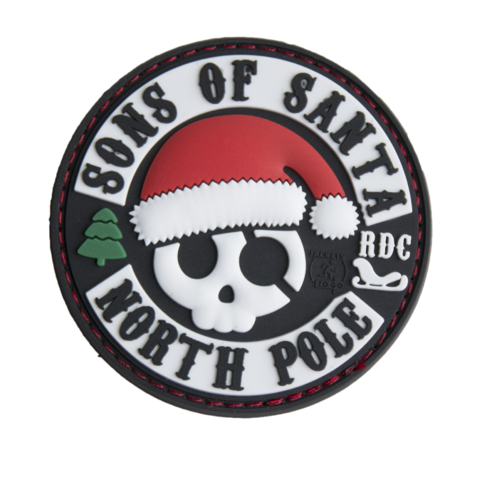 Naszywka JTG 3D Rubber Patch - Sons Of Santa