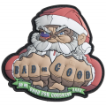 Naszywka JTG 3D Rubber Patch - Bad Santa Christmas