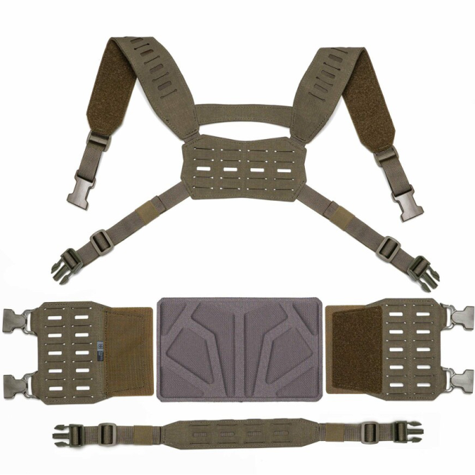 Zestaw Templars Gear Chest Rig Conversion Kit - Ranger Green