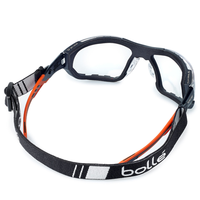 Okulary Bolle Ness Plus Foam & Strap - Clear (PSSESF028)