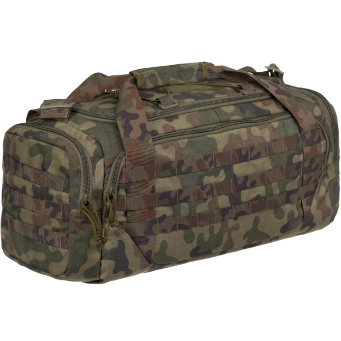 Torba Transportowa Wisport Stork Duffle Bag 50l Full Camo - PL  Woodland / wz.93