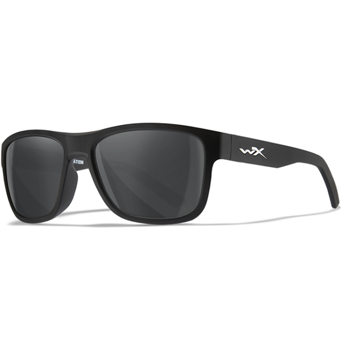 Okulary Balistyczne Wiley X Ovation - Black Frame - Grey (AC6OVN01)