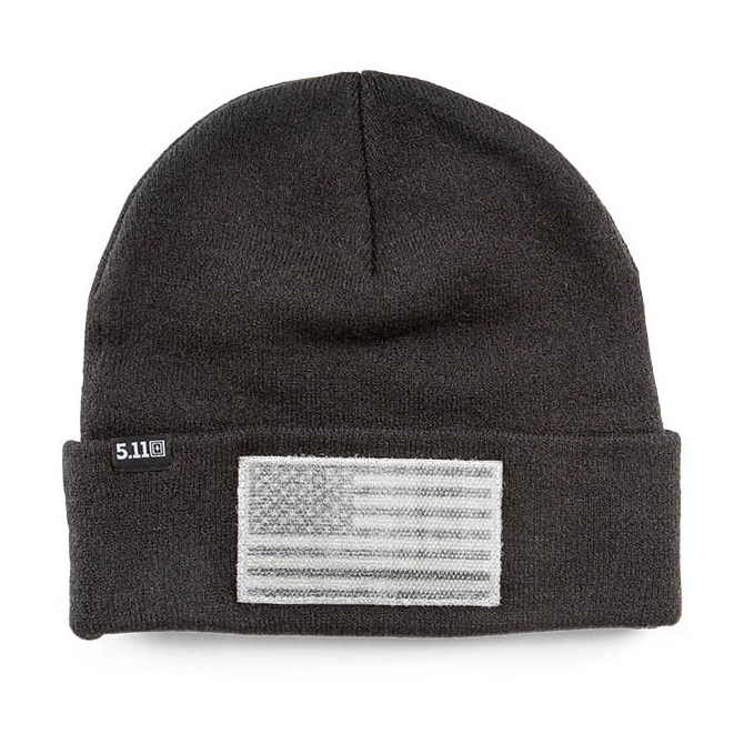 Czapka Zimowa 5.11 Cuffed Flag Bearer Beanie - Czarna (89162-019)