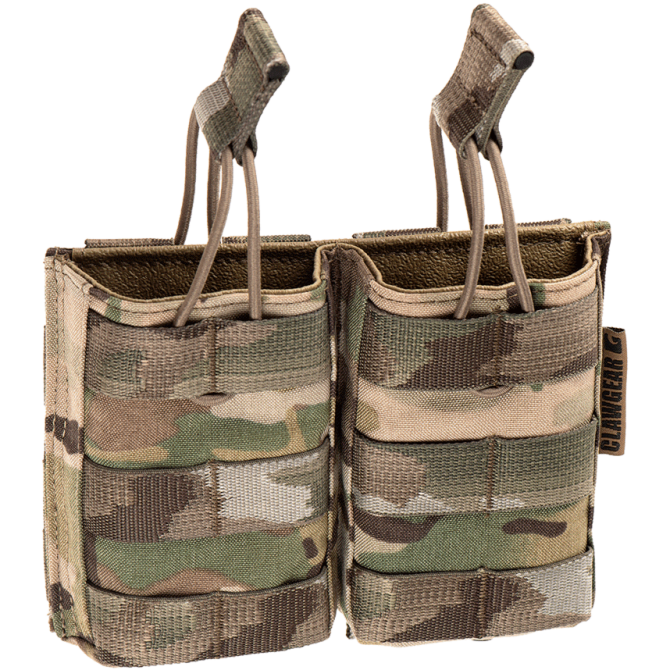 Ładownica Claw Gear 5.56mm Open Double Mag Pouch - Multicam