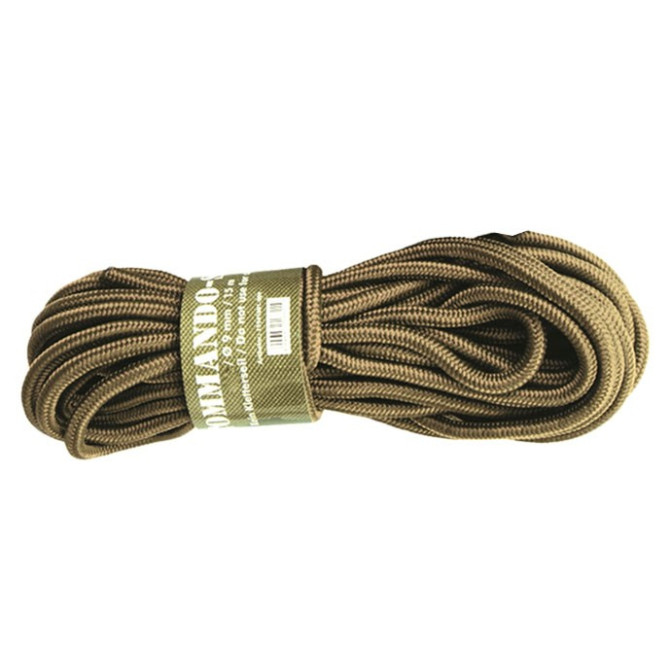 Linka Mil-Tec Commando Rope 9 mm - Coyote