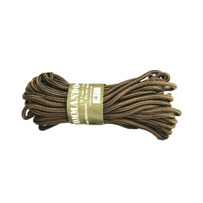 Linka Mil-Tec Commando Rope 7 mm - Coyote