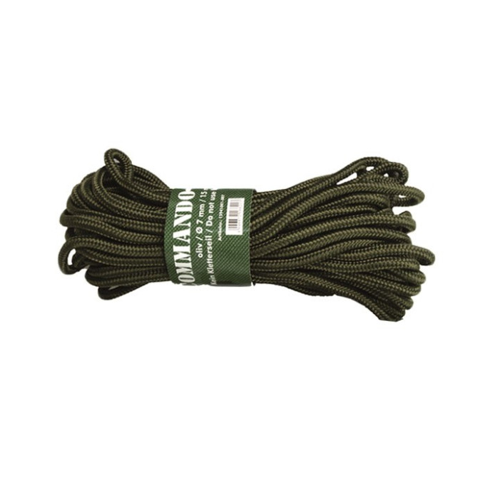 Linka Mil-Tec Commando Rope 7 mm - Oliwkowa