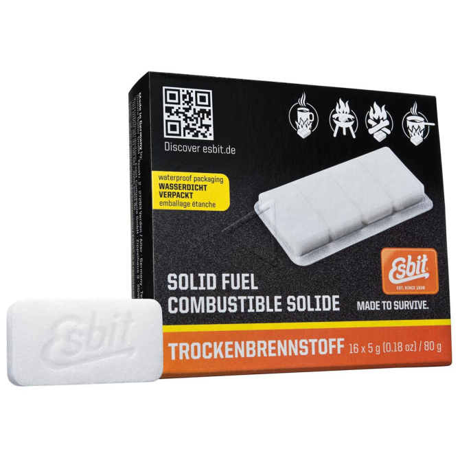 Paliwo Stałe Esbit Solid Fuel Tablets 16 x 5g