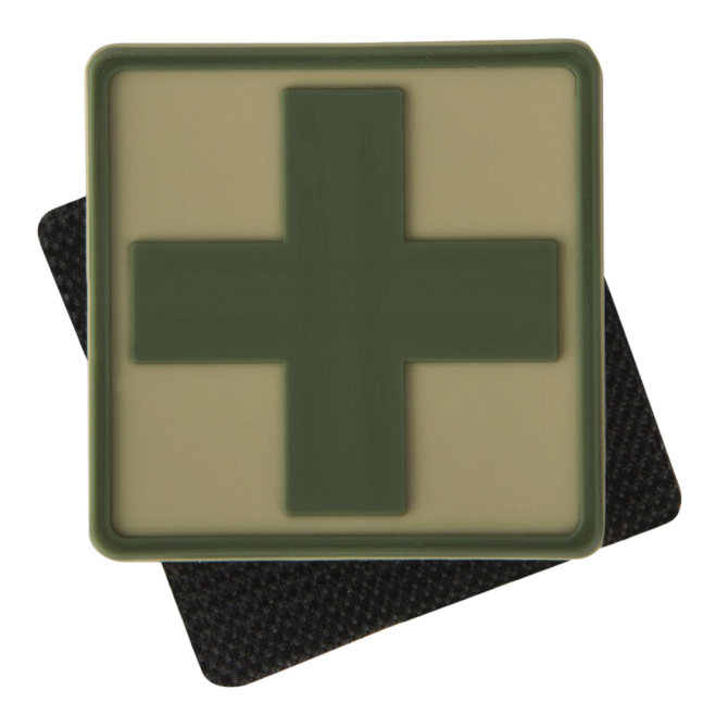 Naszywka Helikon PVC Medic - Beige