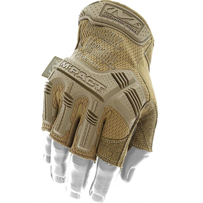 Rękawice Taktyczne Mechanix Fingerless - Coyote (MFL-72)