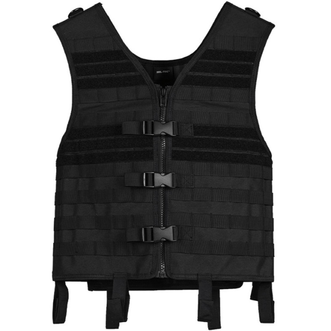 Kamizelka Taktyczna Mil-Tec MOLLE Carrier Vest Gen 2 - Czarna (13462202)